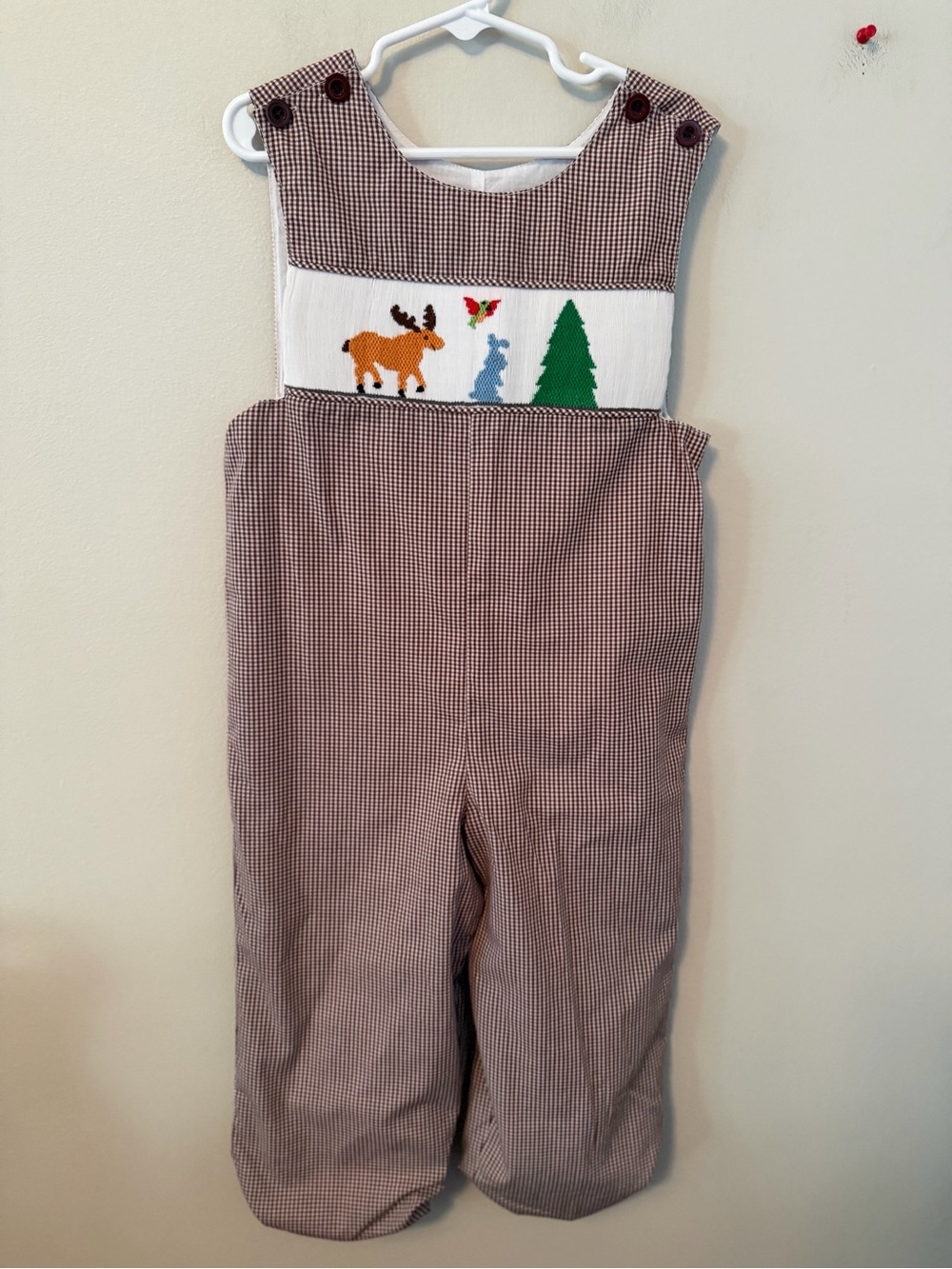 Remember Nguyen Smocked Christmas Longalls